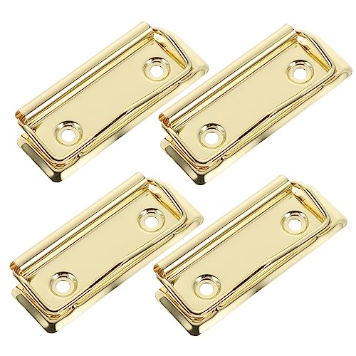 Parliky 4 Stück Teiliges Metall Clips für Büro und Schule Rostfreie Binder Clips Vielseitig Einsetzbar für Lose Karten Notizen und Snackverschluss Einfache Handhabung Langlebig und Parliky 4 Stück Teiliges Metall Clips für Büro und Schule Rostfreie Binder Clips Vielseitig Einsetzbar für Lose Karten Notizen und Snackverschluss Einfache Handhabung Langlebig und von Parliky