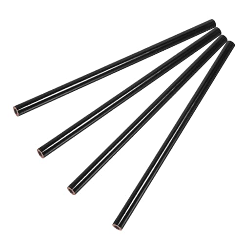 Parliky 4 Stück Teiliges Schwarz Mine Mehrzweck marker für Glas Keramik Metall Leder zum Zeichnen Markieren und Schreiben Ergonomisch Leicht zu Greifen von Parliky