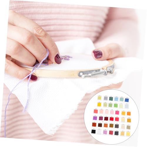 Parliky 40 Rollen Farben Stickgarn pro Hochwertiges Nähgarn für Handnähen Quilten Sticken Langlebiger Stickfaden mit Aufbewahrungsbox für DIY Nähprojekte und Kreative Handarbeiten Parliky 40 Rollen Farben Stickgarn pro Hochwertiges Nähgarn für Handnähen Quilten Sticken Langlebiger Stickfaden mit Aufbewahrungsbox für DIY Nähprojekte und Kreative Handarbeiten von Parliky