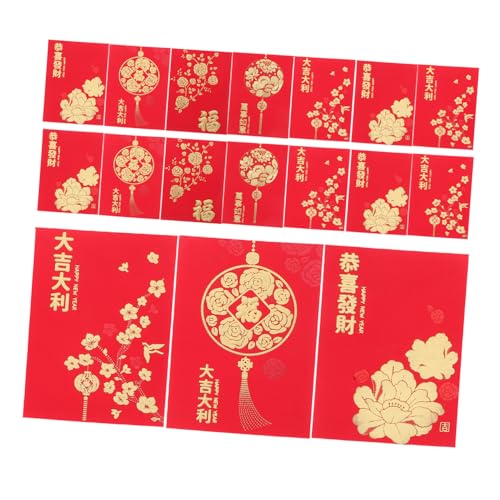 Parliky 48 Stück Chinesische Neujahrs Glücksgeldumschläge mit Schlangen Traditionelle Rote Geldumschläge aus Robustem Papier für Frühlingsfest Hochzeit Geburtstag Sichere Klappe Parliky 48 Stück Chinesische Neujahrs Glücksgeldumschläge mit Schlangen Traditionelle Rote Geldumschläge aus Robustem Papier für Frühlingsfest Hochzeit Geburtstag Sichere Klappe von Parliky
