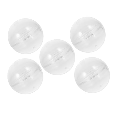 Parliky 5 Stück Klare Runde Vending Machine Kapseln Transparente Füllbare Display Boxen Für Süßigkeiten Geschenke Party Kunststoffbehälter Parliky 5 Stück Klare Runde Vending Machine Kapseln Transparente Füllbare Display Boxen Für Süßigkeiten Geschenke Party Kunststoffbehälter von Parliky