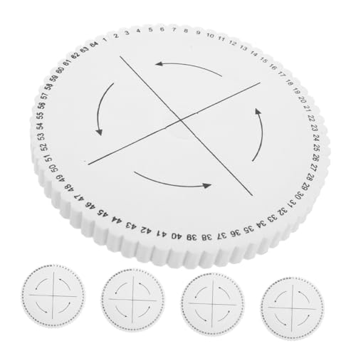 Parliky 5 Stück Teiliges Kumihimo Platte mit Slots Geflochtene Disk für Armbandgestaltung Robuste und Vielseitige Bastelhilfe für Diy Projekte und Freundschaftsarmbänder Parliky 5 Stück Teiliges Kumihimo Platte mit Slots Geflochtene Disk für Armbandgestaltung Robuste und Vielseitige Bastelhilfe für Diy Projekte und Freundschaftsarmbänder von Parliky