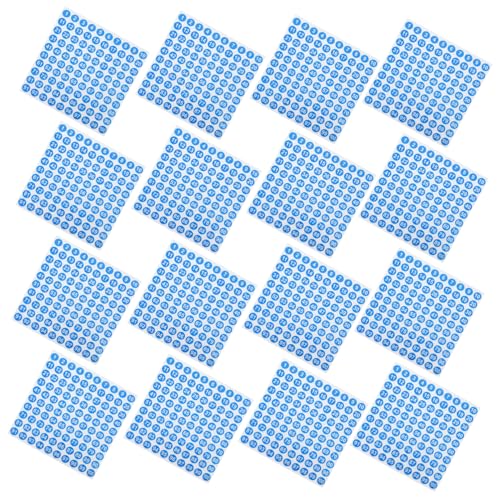 Parliky 50 Blatt Wasserdichte Runde Zahlenaufkleber Selbstklebende Nummernlabels Vielseitige Klassifikationsetiketten für Kleidung Schuhe Hüte Beschriftbare Klebeetiketten zur Einfachen von Parliky