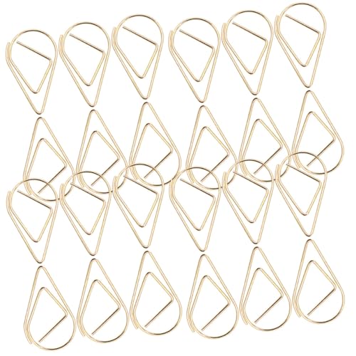 Parliky 50 Stück Kleine Metall Büroklammern Goldfarbig Vielseitige Papierklammern für Büro Schule Fotos Notizen Kreative Mini Paper Clips Rostfrei und Langlebig Parliky 50 Stück Kleine Metall Büroklammern Goldfarbig Vielseitige Papierklammern für Büro Schule Fotos Notizen Kreative Mini Paper Clips Rostfrei und Langlebig von Parliky