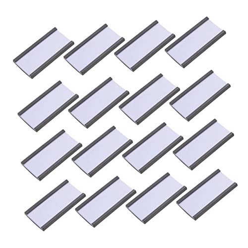 Parliky 50 Stück Magnetische Etikettenhalter Einsteckbare Preisschildclips Wiederverwendbar für Lagerregale Supermarkt Büro Parliky 50 Stück Magnetische Etikettenhalter Einsteckbare Preisschildclips Wiederverwendbar für Lagerregale Supermarkt Büro von Parliky