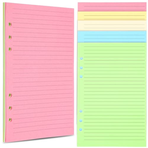 Parliky 50 Stück Nachfüllpapier Kariert Buntes Loose Leaf Planner Füllerpapier Vielseitige Ringbuch Einlagen Glattes Schreibpapier Praktische Organizer Nachfüllung Parliky 50 Stück Nachfüllpapier Kariert Buntes Loose Leaf Planner Füllerpapier Vielseitige Ringbuch Einlagen Glattes Schreibpapier Praktische Organizer Nachfüllung von Parliky