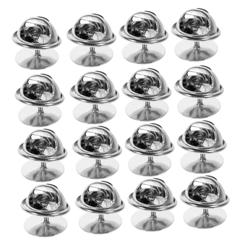 Parliky 50 Stück Schmetterlingsverschluss Anstecknadel Verschlüsse Silber Ersatz Pin Backs Halterung für Anstecknadeln Krawattennadeln Bastelprojekte DIY Zubehör Parliky 50 Stück Schmetterlingsverschluss Anstecknadel Verschlüsse Silber Ersatz Pin Backs Halterung für Anstecknadeln Krawattennadeln Bastelprojekte DIY Zubehör von Parliky