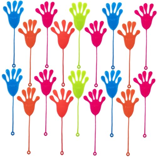 Parliky 50 Stück Teiliges Elastisches Klebrige Kletterhand Bunte Dehnbare Hände Haftend Glatten Oberflächen Lustiges Party gastgeschenk für Jungen und Mädchen Zufällige Zufällige Farbe Parliky 50 Stück Teiliges Elastisches Klebrige Kletterhand Bunte Dehnbare Hände Haftend Glatten Oberflächen Lustiges Party gastgeschenk für Jungen und Mädchen Zufällige Zufällige Farbe von Parliky