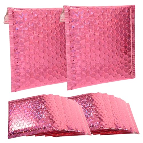 Parliky 50 Stück Teiliges Gepolsterte Versandtaschen Rosa Selbstklebend Stoßfest Kleine Verpackungsbeutel für Sicheren Versand von Schmuck und Geschenken von Parliky