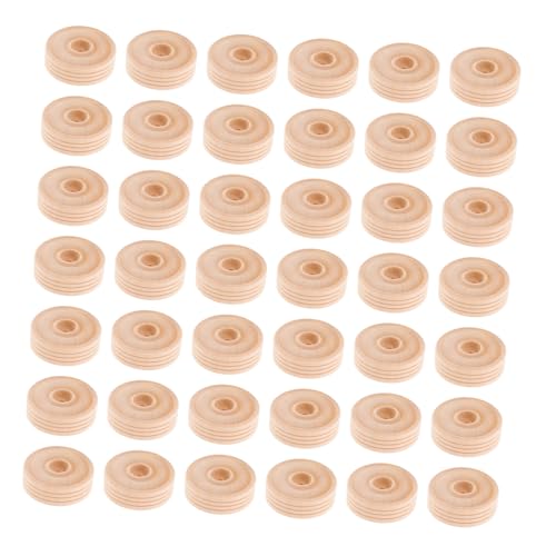 Parliky 50 Stück Teiliges Runde Holzräder aus Massivem Holz Langlebige DIY Bastelzubehör für Spielzeugmodelle Geeignet für Kreativen Basteln und Handwerken Parliky 50 Stück Teiliges Runde Holzräder aus Massivem Holz Langlebige DIY Bastelzubehör für Spielzeugmodelle Geeignet für Kreativen Basteln und Handwerken von Parliky