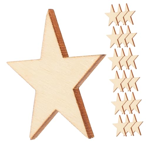 Parliky 50 Stück Unbehandelte Holzsterne Sternform Holzscheiben für Basteln DIY Handwerk Hochzeit Party Dekoration Holzchips für Kreative Holzornamente Parliky 50 Stück Unbehandelte Holzsterne Sternform Holzscheiben für Basteln DIY Handwerk Hochzeit Party Dekoration Holzchips für Kreative Holzornamente von Parliky