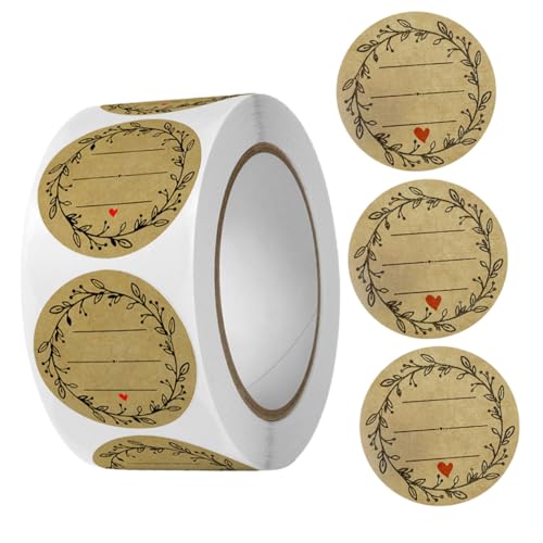 Parliky 500 Stück Aufkleber für Backen und Verpacken Selbstklebende Geschenk Siegel etiketten aus Dekorative Dichtungssticker mit Liebevollem Design für Geschenktüten Marmeladengläser Parliky 500 Stück Aufkleber für Backen und Verpacken Selbstklebende Geschenk Siegel etiketten aus Dekorative Dichtungssticker mit Liebevollem Design für Geschenktüten Marmeladengläser von Parliky