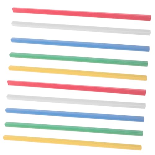 Parliky 50Stücke Zugstangenclip Schiebestangen Binder für Dokumente Transparente Schiebebinder Organisieren von Projekten und Präsentationen Langlebig von Parliky