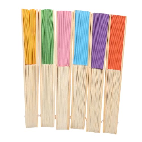 Parliky 6 Stück Bunte Faltfächer Papier Leichte Handliche DIY Handventilatoren für Jungen und Mädchen Kreative Bastelmaterialien für Kindergarten Outdoor und Party Parliky 6 Stück Bunte Faltfächer Papier Leichte Handliche DIY Handventilatoren für Jungen und Mädchen Kreative Bastelmaterialien für Kindergarten Outdoor und Party von Parliky