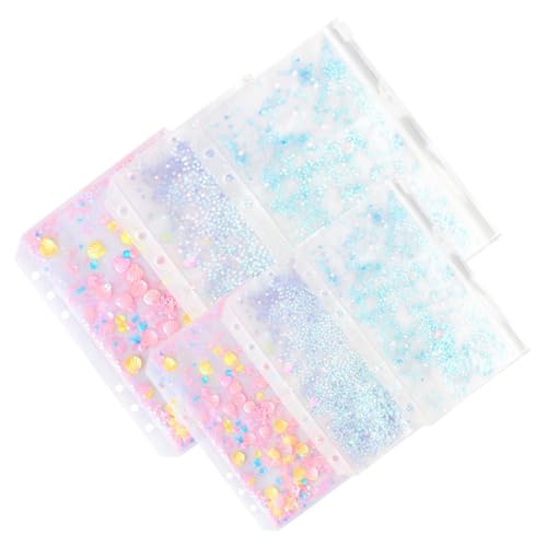 Parliky 6 Stück PVC Zipper Pouches Teiliges Extra Dicke Wiederverwendbare Bindertaschen für Notizbuch Organizer Ordner Organizer Tasche mit Reißverschluss Geeignet für Schule Büro und Parliky 6 Stück PVC Zipper Pouches Teiliges Extra Dicke Wiederverwendbare Bindertaschen für Notizbuch Organizer Ordner Organizer Tasche mit Reißverschluss Geeignet für Schule Büro und von Parliky