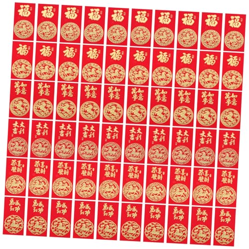 Parliky 60 Stück Rote Umschläge Frühlingsfest Glückstaschen mit Elegantem Design Langlebig und Geräumig für Bargeld und Kleine Geschenke zum Chinesischen Neujahr Parliky 60 Stück Rote Umschläge Frühlingsfest Glückstaschen mit Elegantem Design Langlebig und Geräumig für Bargeld und Kleine Geschenke zum Chinesischen Neujahr von Parliky