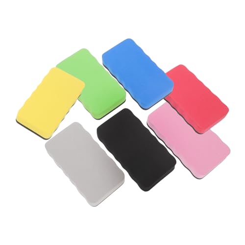 Parliky 7 Stück Teiliges Whiteboard Radiergummi aus EVA mit Filz Wiederverwendbar und Staubarm für Büro Klassenzimmer und Zuhause Bunte Farben für Trockene Tafel und Kreidetafel Reinigung Parliky 7 Stück Teiliges Whiteboard Radiergummi aus EVA mit Filz Wiederverwendbar und Staubarm für Büro Klassenzimmer und Zuhause Bunte Farben für Trockene Tafel und Kreidetafel Reinigung von Parliky