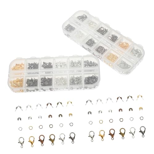 Parliky 782 Stück Teiliges DIY Schmuckzubehör mit Farben Quetschperlen und Karabinerverschlüssen Vielseitig für Halsketten Armbänder Basteln Einfache Handhabung und Langlebig Parliky 782 Stück Teiliges DIY Schmuckzubehör mit Farben Quetschperlen und Karabinerverschlüssen Vielseitig für Halsketten Armbänder Basteln Einfache Handhabung und Langlebig von Parliky