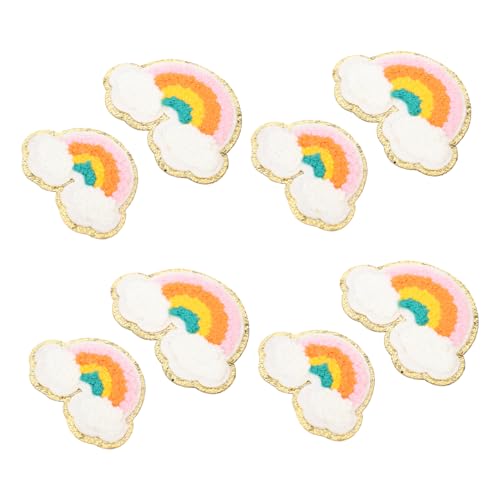 Parliky 8 Stück Teiliges Bunte Regenbogen Aufnäher zum Aufbügeln Dekorative Chenille Stickerei Patches für Kleidung Vielseitige DIY Applikationen für Jacken Taschen und Hosen Parliky 8 Stück Teiliges Bunte Regenbogen Aufnäher zum Aufbügeln Dekorative Chenille Stickerei Patches für Kleidung Vielseitige DIY Applikationen für Jacken Taschen und Hosen von Parliky