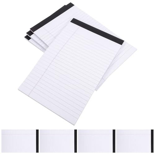 Parliky 8 Stück Teiliges Notizblock Liniert mit Breitem Linienabstand Glattes Schreibpapier Vielseitig für Schule Büro To do listen Minimalistisches Weißes Design für Schüler und Parliky 8 Stück Teiliges Notizblock Liniert mit Breitem Linienabstand Glattes Schreibpapier Vielseitig für Schule Büro To do listen Minimalistisches Weißes Design für Schüler und von Parliky