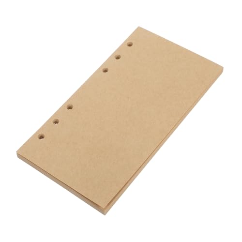 Parliky 80 Blatt Kraftpapier Nachfüllblätter für Ringbuch Lose Einlagen für Notizbücher und Planer Vintage Stil Blanko Blätter für Journals Skizzen und Kreative Diy-projekte Parliky 80 Blatt Kraftpapier Nachfüllblätter für Ringbuch Lose Einlagen für Notizbücher und Planer Vintage Stil Blanko Blätter für Journals Skizzen und Kreative Diy-projekte von Parliky