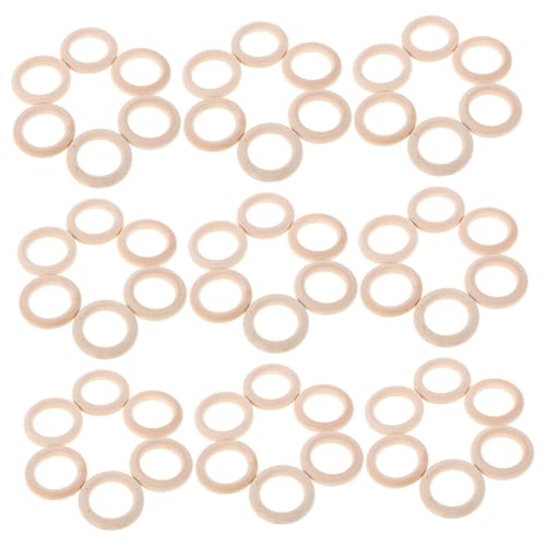 Parliky 80 Stück Natürliche Bastelringe für Diy Projekte Verbindungselemente für Anhänger Mini Ringe für Makramee Zubehör Parliky 80 Stück Natürliche Bastelringe für Diy Projekte Verbindungselemente für Anhänger Mini Ringe für Makramee Zubehör von Parliky