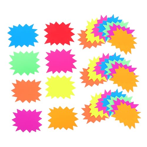 Parliky 80 Stück Teiliges Fluoreszierendes Sternform Leuchtende Verkaufsetiketten für Einzelhandel Supermarkt Garagenverkauf Ablösbar Vielseitig Einsetzbar Parliky 80 Stück Teiliges Fluoreszierendes Sternform Leuchtende Verkaufsetiketten für Einzelhandel Supermarkt Garagenverkauf Ablösbar Vielseitig Einsetzbar von Parliky
