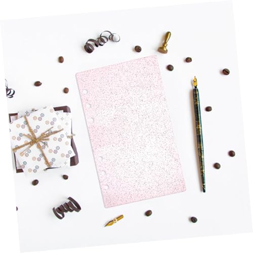 Parliky A6-mappe, 6-loch-acryl-notizbuchhülle Mit Glitzer, A6-acryl-mappehülle Mit 6 Löchern, Glitzernde Dekorative Notizbuch-planerhülle Für Die Budgetierung Parliky A6-mappe, 6-loch-acryl-notizbuchhülle Mit Glitzer, A6-acryl-mappehülle Mit 6 Löchern, Glitzernde Dekorative Notizbuch-planerhülle Für Die Budgetierung von Parliky
