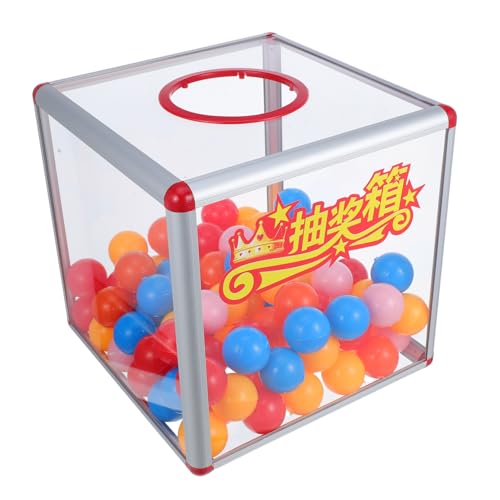 Parliky Acryl Losbox mit Bunten Kugeln Transparente Kleine Spenden und Aufbewahrungsbox für Wohltätigkeit Abstimmung und Münzaufbewahrung Parliky Acryl Losbox mit Bunten Kugeln Transparente Kleine Spenden und Aufbewahrungsbox für Wohltätigkeit Abstimmung und Münzaufbewahrung von Parliky