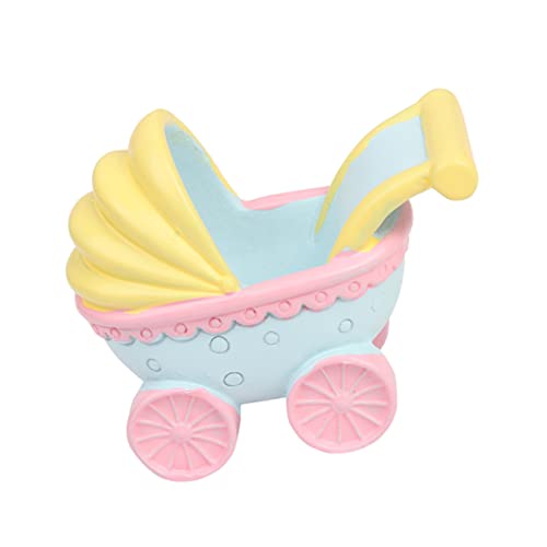 Parliky Baby Kinderwagen Harz Modell Kuchen Desktop Schmuck Hause Harz Auto Ornament Für Party von Parliky