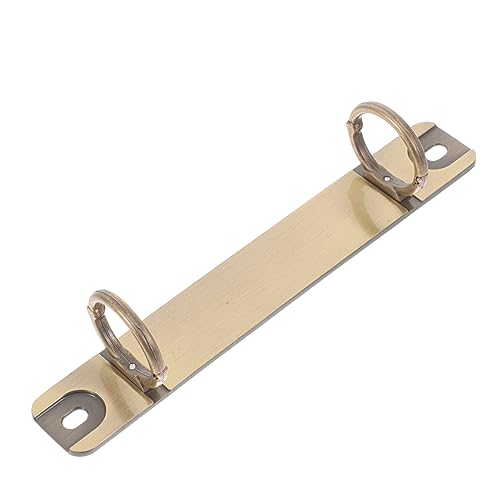 Parliky Binder Mechanismus Diy Ringbuch Zubehör für Lose Abnehmbare Metallbindung Einsetzbar für Notizbücher und Planer Antikbronze von Parliky