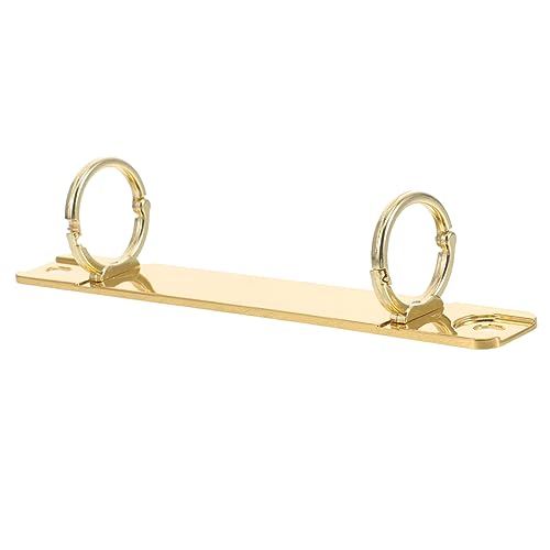 Parliky Binder Mechanismus Diy Ringbuch Zubehör für Lose Langlebige Metallbindung für Planer und Notizbücher Gold von Parliky