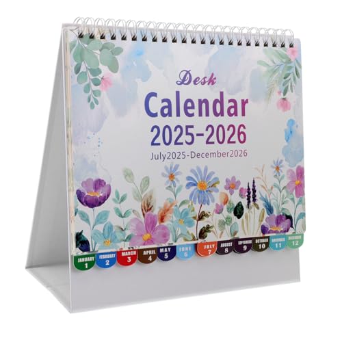 Parliky Blumen Tischkalender mit Flip-bindung und Notizblock Hochauflösender Druck Elegante Blumenmuster Stilvoller Stehkalender für Büro und Lehrerplanung Parliky Blumen Tischkalender mit Flip-bindung und Notizblock Hochauflösender Druck Elegante Blumenmuster Stilvoller Stehkalender für Büro und Lehrerplanung von Parliky