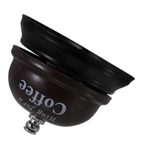 Parliky Büro Service Glocke Elegante Tischglocke für Restaurants Hotels und Laut Klingende Anrufglocke für Unterstützung Braun Parliky Büro Service Glocke Elegante Tischglocke für Restaurants Hotels und Laut Klingende Anrufglocke für Unterstützung Braun von Parliky