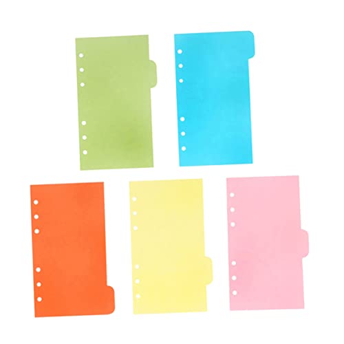Parliky Bunte Einlegbare Registerkarten Papier Trennblätter für Ordner Klassifizierte Fächermappe Dokumententrenner Umweltfreundlich Robust Parliky Bunte Einlegbare Registerkarten Papier Trennblätter für Ordner Klassifizierte Fächermappe Dokumententrenner Umweltfreundlich Robust von Parliky