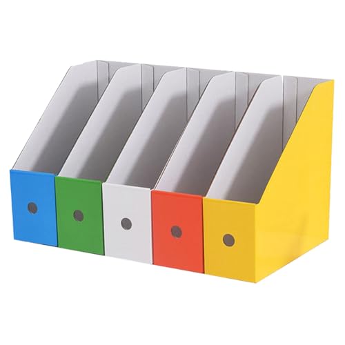 Parliky Buntes Aktenregal aus Papier Kreatives Desktop organizer Aufbewahrung von Dokumenten und Büchern Platzsparender Schreibtisch organizer für Büro und Schule Parliky Buntes Aktenregal aus Papier Kreatives Desktop organizer Aufbewahrung von Dokumenten und Büchern Platzsparender Schreibtisch organizer für Büro und Schule von Parliky