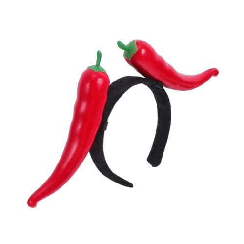Parliky Chili Pfeffer Stirnband Simulation Chili Haarreif Dekoratives Gemüse Haarband Essens Kopfbedeckung Für Spa Gesichtswaschen Partygeschenke Für Erwachsene Chili Haarreif Parliky Chili Pfeffer Stirnband Simulation Chili Haarreif Dekoratives Gemüse Haarband Essens Kopfbedeckung Für Spa Gesichtswaschen Partygeschenke Für Erwachsene Chili Haarreif von Parliky