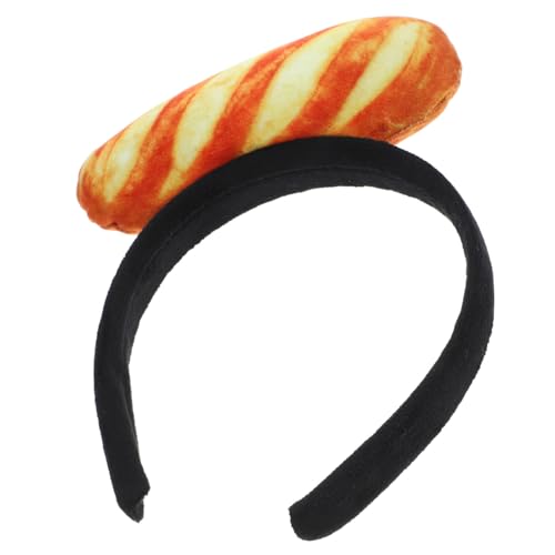 Parliky Cosplay Brot Haarband für Partys Lustiges Kopfaccessoire für Makeup und Gesichtsreinigung für Fotoshootings und Kostümpartys Cartoon Design von Parliky
