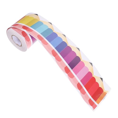 Parliky Dekorativer Bleistift muster Rahmen aufkleber Farbenfroher Border Trim für Pinnwand Whiteboard und Schultafel Selbstklebend Einfache Anwendung Lange für Vielseitige Dekoration Parliky Dekorativer Bleistift muster Rahmen aufkleber Farbenfroher Border Trim für Pinnwand Whiteboard und Schultafel Selbstklebend Einfache Anwendung Lange für Vielseitige Dekoration von Parliky