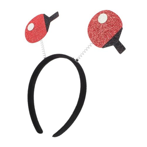 Parliky Federkopfschmuck Für Sportveranstaltungen Partyhaarreifen Mit Federleichtem Design Fröhliches Stirnband Für Tischtennis Und Andere Sportliche Anlässe Elastisches von Parliky
