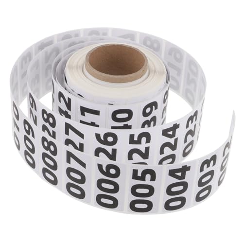 Parliky Fortlaufende Nummer Aufkleber Selbstklebend Lager Etiketten Zahlen Klebeetiketten für Inventar Büro Klassenzimmer Versand und Warenkennzeichnung Parliky Fortlaufende Nummer Aufkleber Selbstklebend Lager Etiketten Zahlen Klebeetiketten für Inventar Büro Klassenzimmer Versand und Warenkennzeichnung von Parliky