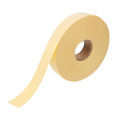 Parliky Fotoalbum Wirbelsäulenband Buchbinde-Bastelbedarf Buchrückenband Buchbindungsbedarf durchsichtiges Klebeband durchsichtiges Reparaturband DIY Buchreparatur Fotoband Kleber Gelb von Parliky