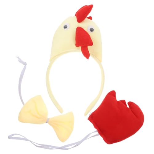 Parliky Gelbes Huhn Kostüm Set mit Kopfband und Fliege Tierkostüm für Erwachsene Vielseitig für Ostern Fasching Cosplay und Partyfeiern Strapazierfähig und Detailreich Gestaltet Parliky Gelbes Huhn Kostüm Set mit Kopfband und Fliege Tierkostüm für Erwachsene Vielseitig für Ostern Fasching Cosplay und Partyfeiern Strapazierfähig und Detailreich Gestaltet von Parliky