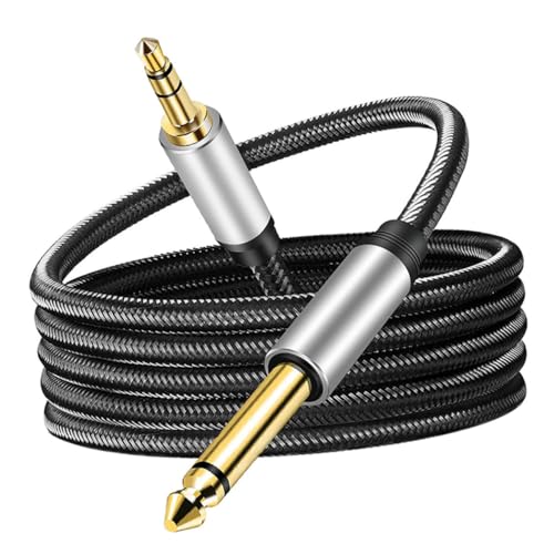 Parliky Gitarren audio kabel Trs Klinke Male to male mit Vergoldeten Steckern Robustes Kabel Symmetrische Verbindung für Gitarren und Audiogeräte Klare Signalübertragung Parliky Gitarren audio kabel Trs Klinke Male to male mit Vergoldeten Steckern Robustes Kabel Symmetrische Verbindung für Gitarren und Audiogeräte Klare Signalübertragung von Parliky
