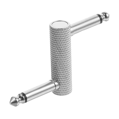 Parliky Gitarrenpedal Adapter aus Metall Effektpedal Koppler Langlebiger Gitarrenanschluss Kompakte Bauweise Vielseitig Einsetzbar für Gitarreneffekte Stecker Parliky Gitarrenpedal Adapter aus Metall Effektpedal Koppler Langlebiger Gitarrenanschluss Kompakte Bauweise Vielseitig Einsetzbar für Gitarreneffekte Stecker von Parliky