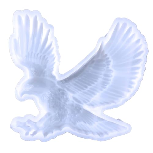 Parliky Halbrelief Adler Silikonform Epoxidharz Gießform DIY Mold für Handwerk Wiederverwendbar Elastisch Non Stick Geschenkidee für Bastler von Parliky