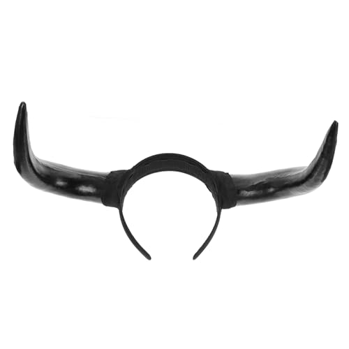 Parliky Halloween Hörner Stirnband Teufelshörner Haarreif Cosplay Party Accessoire Komfortabel und Langlebig für Halloween Kostüm Karneval Maskerade und Fasching von Parliky