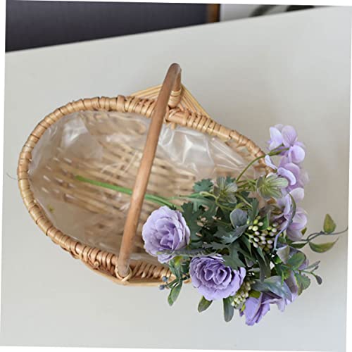 Parliky Handgefertigter Großer Weidenkorb für Hochzeitsblumen Vielseitiger Blumenmädchen korb Natürlicher Langlebiger Flechtkorb für Blumenladen und Wohnraumdekoration Parliky Handgefertigter Großer Weidenkorb für Hochzeitsblumen Vielseitiger Blumenmädchen korb Natürlicher Langlebiger Flechtkorb für Blumenladen und Wohnraumdekoration von Parliky