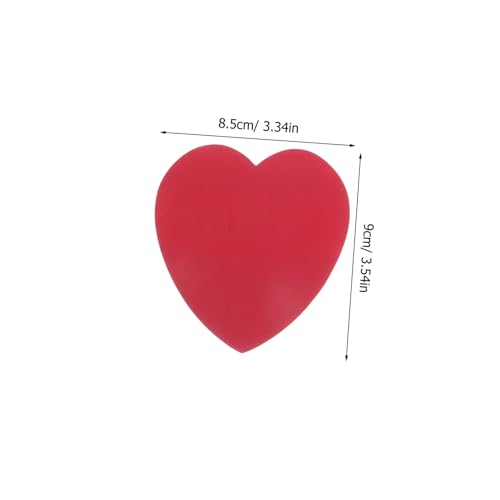 Parliky Herzförmige Papier stanzformen Bunte Herz ausschnitte mit Klebepunkten für Valentinstag Klassenzimmer Pinnwand Dekoration DIY Bastelprojekte von Parliky