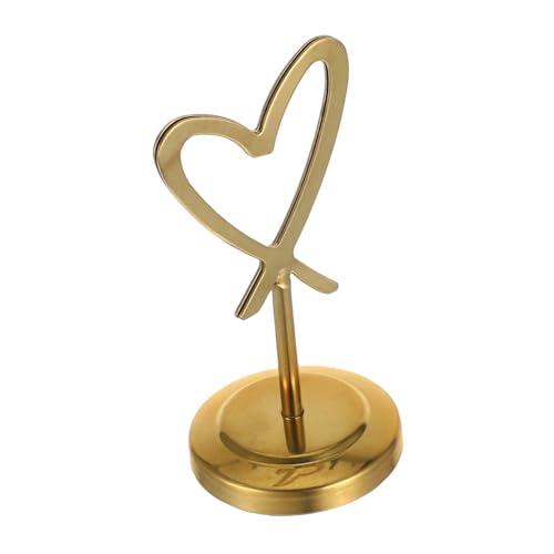 Parliky Herzförmiger Memo Clip Halter aus Edelstahl Tischkartenhalter Notizhalter Menühalter für Hochzeit Büro Party Restaurant Vielseitig Einsetzbar Elegante Dekoration Parliky Herzförmiger Memo Clip Halter aus Edelstahl Tischkartenhalter Notizhalter Menühalter für Hochzeit Büro Party Restaurant Vielseitig Einsetzbar Elegante Dekoration von Parliky